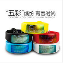 8 GB multifuncional jalea Unisex unidad Flash USB LED Wrsist relojes inteligente podómetro 3D relojes con estilo firma función