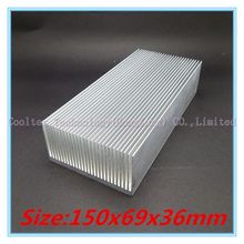 High power 150x69x36mm radiator Aluminum heatsink Extruded heat sink for 20-100W LED heat dissipation