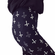 Women Leggings Print Guitar New Spring Summer Super Soft Fabrics Graffiti Leggins Fitness Pants Elastic Waist Slim Trousers K092