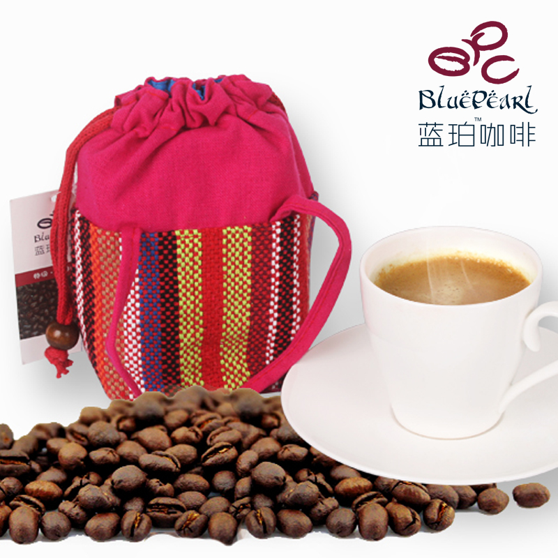 500g China Yunnan Premium organic Small Coffee Beans High Quality Arabica Green Coffee Beans Baking Charcoal