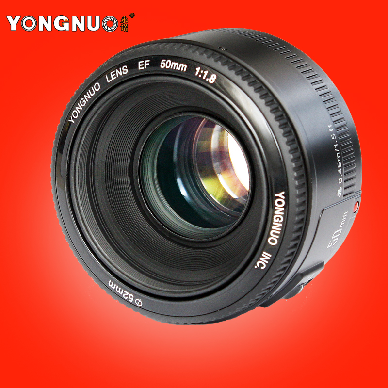 Yongnuo  .  . 50       EF 50  F / 1.8 AF / MF lense        DSLR