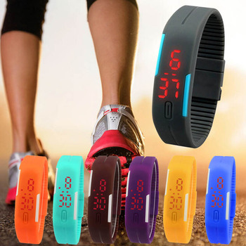 Vosicar 2015 горячая распродажа новый ультратонкие мужчины женщин девушки мода часы силиконовые цифровой из светодиодов спортивные наручные часы водонепроницаемость