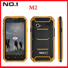 Original NO.1 M2 IP68 Cell Phone MTK6582 Quad Core 4.5” Android 5.0 Rugged Waterproof 1GB RAM 8GB ROM 13MP 2400mAh GPS WCDMA 3G