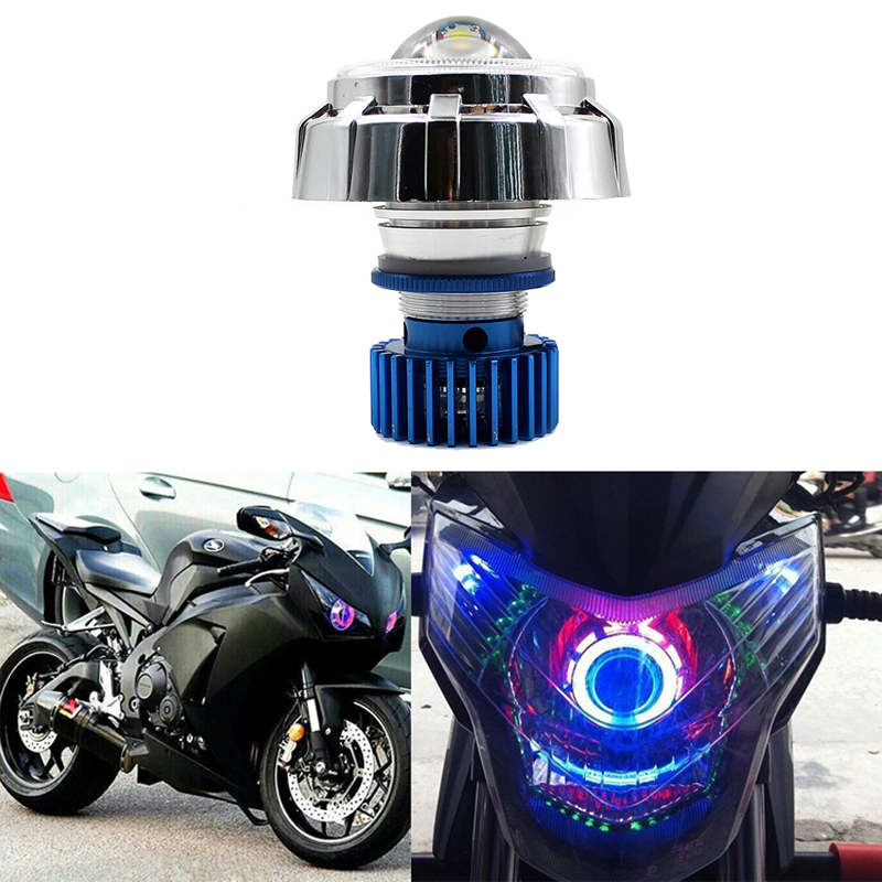 12V 18W/8W Two Mode LED Laser Headlight High/low Superbright 2200LM  LED Head Lamp for Car / Motorcycle / Bicycle