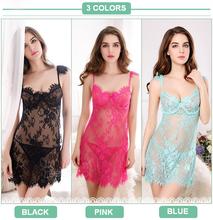 100% good quality 40-58kg sexy intimates women sleepwear lace nightgown nightwear girls sleepshirts lingerie home clothes H068