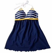New Sexy Swimwear Women s Ladies Skirt Beach dress Push up Bathing Suit Swimming Wear Swimdress