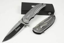 New Boker silver snake scale type outdoor hunting knifes survival knives blade material 440 hot sale
