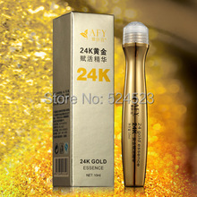 Hot Sale 24K Gold Eye Essence Cream Anti Puffiness Dark Circle Anti Aging Wrinkles Moisturizing Whitening
