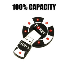 Hot Sell High Speed Poker Face USB Flash Drives USB 2.0 Pen Drive 32GB/16GB/8GB/4GB pendrives U disk