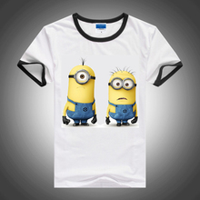 Hot Summer style clothing Despicable Me Minions T shirt for girls and boys T shirt Children
