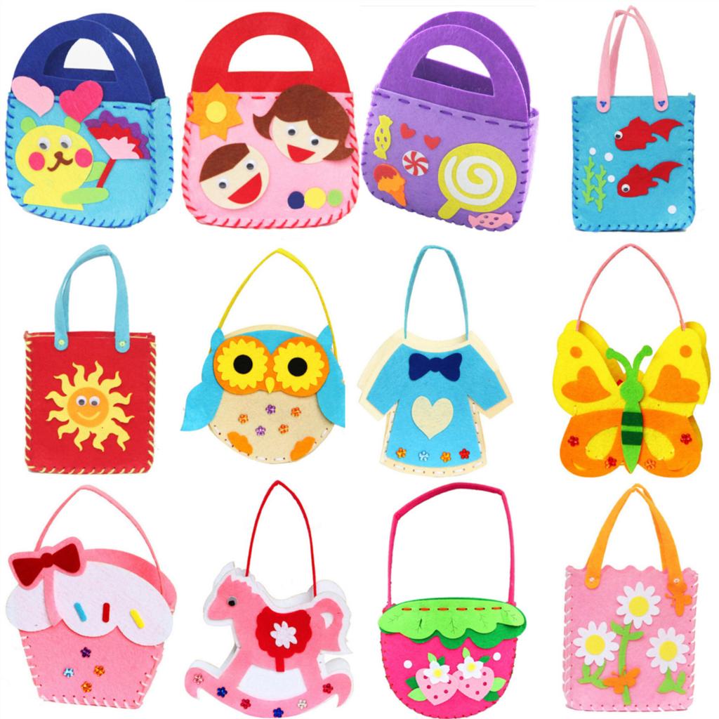 2018 Wholesale Non Woven Cloth Cartoon Animal Flower Handmade Kids 2018 Wholesale Non Woven Cloth Cartoon Animal Flower Handmade Kids