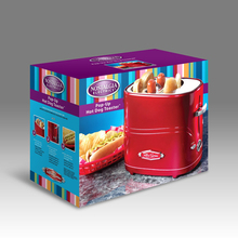 Household automatic mini hot dog machine Breakfast machine Sausage machine A toaster toaster Bread maker multivarka