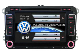 Оптовая продажа! 2 Din 7 дюймов dvd-плеер для VW / Volkswagen Passat / / GOLF / Skoda / с 3 г USB GPS BT IPOD fm-rds бесплатные карты