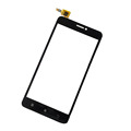 Free Shipping Black touchscreen for lenovo S850 touch screen display front panel glass digitizer Mobile cell