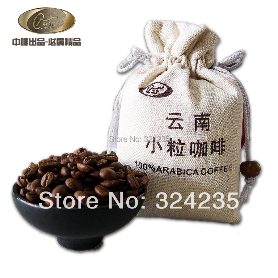 China yunnan Arabica coffee medium roast 100g bag high alititude coffee power