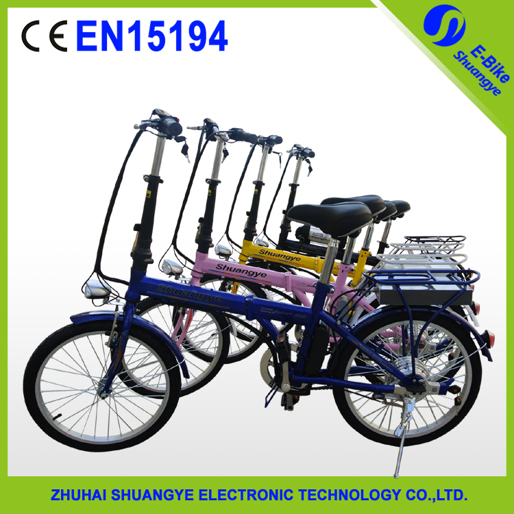20 36v 10ah folding e bike EN15194 electric bicycle