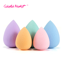 1 Pc Beauty Foundation Blending Facial Makeup Sponge blender Cosmetic Puff Flawless Powder Puff 14 colors to choose