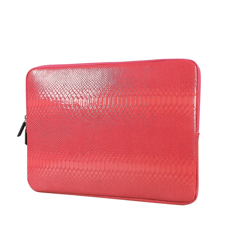 Hot Snake skin Leather Sleeve Case 12 13 14 15 15 6 inch Laptop Bag 13