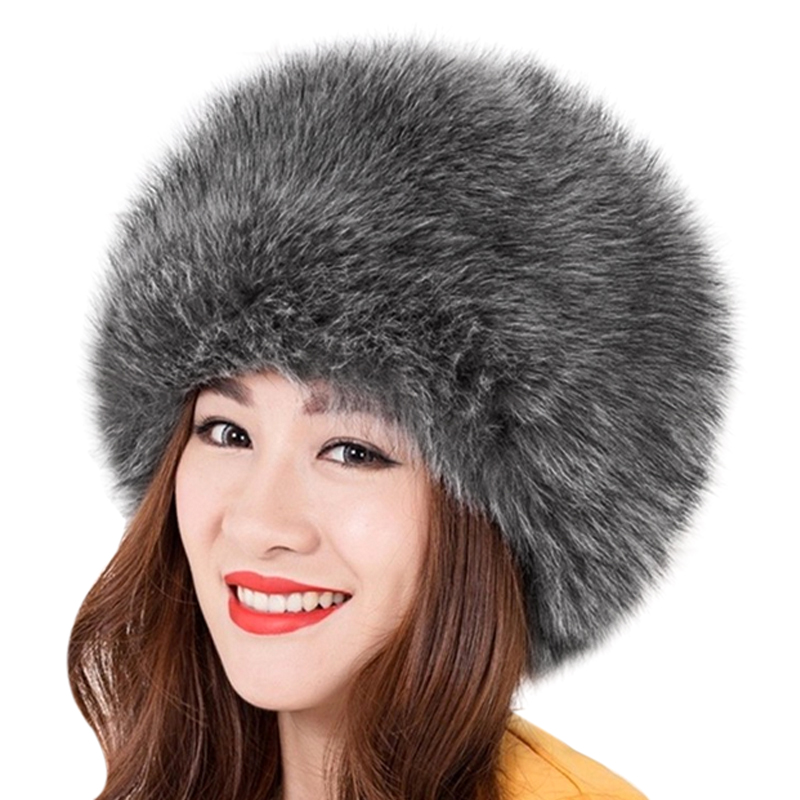 fluffy fur hat