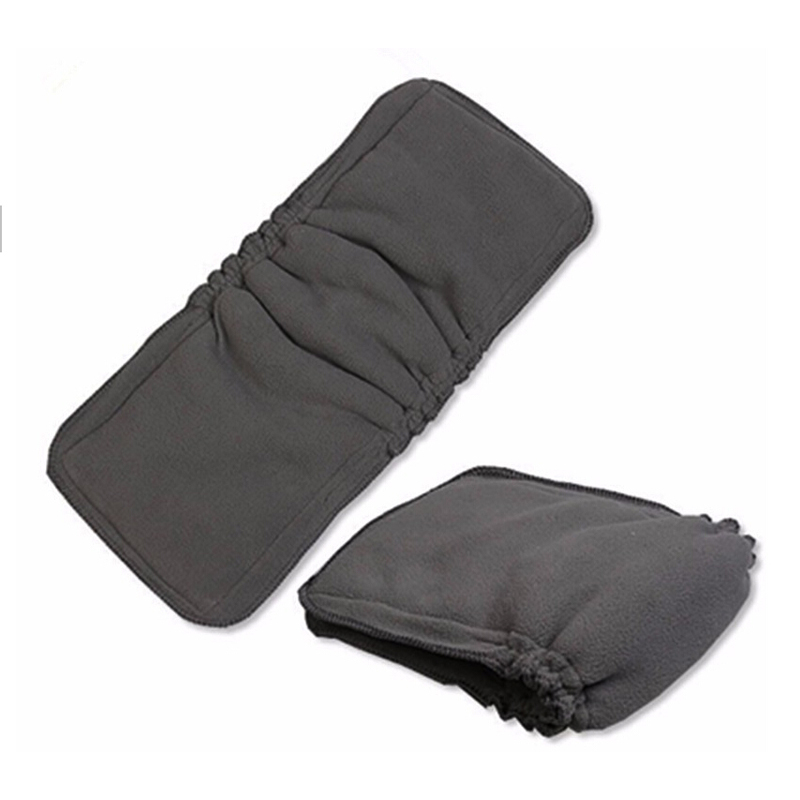 5 Layers 1 PCS Bamboo Charcoal Cotton cloth diapers Inserts Nappy changing mat Baby Diapers Reusable