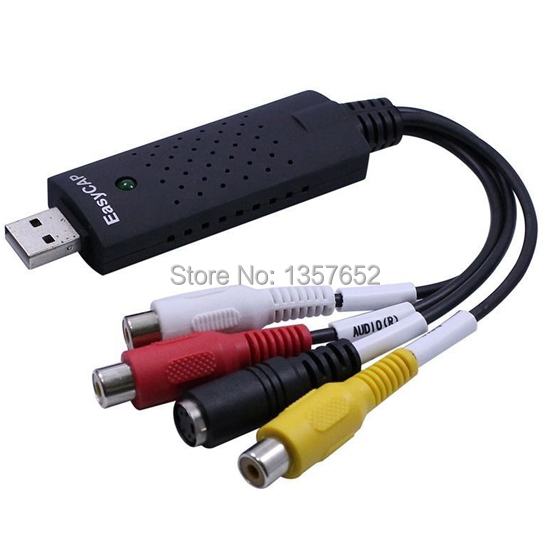 2015 new USB2 0 VHS to DVD Converter convert analog video to digital format through PC