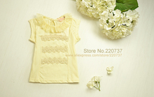 Free shipping Princess lace font b girls b font t shirts new font b girls b