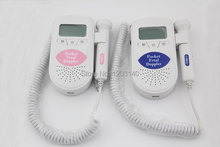 Heath Care Pocket fetal Doppler Baby Heart Rate Monitor Prenatal Fetal Detector 3MHz probe Built in