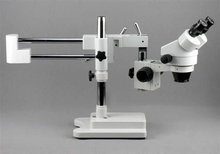 Envío gratis! 3.5X – 90x! doble Boom Binocular microscopio estéreo del zumbido