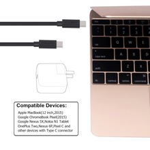 CHOE USB C to USB C Cable for USB Type C Devices for the new MacBook