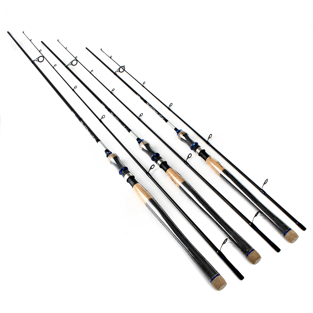 New 99% Carbon C.W 15-40G Soft Lure Spinning Fishing Rod 2.1M 2.4M 2.7M Fish Pole Articulos De Pesca Canne A Peche