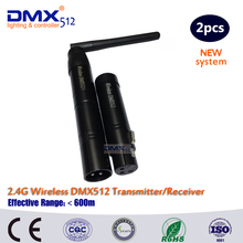 Dhl бесплатная доставка DMX512 антенны беспроводной передатчик и приемник управления