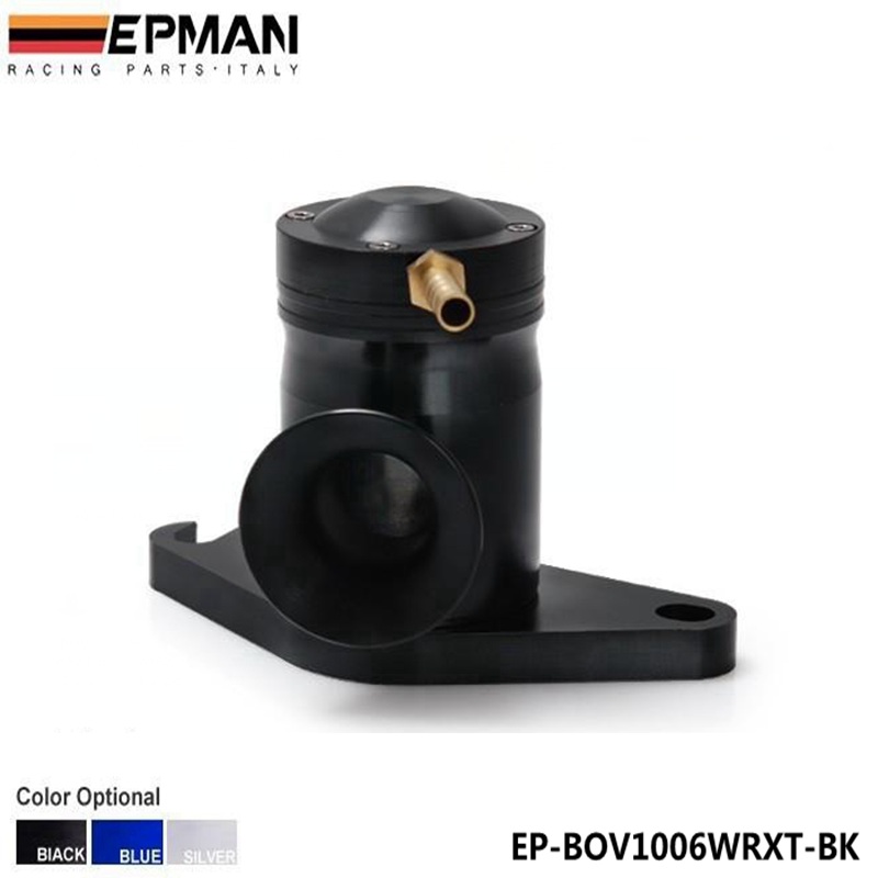 EPMAN performance racing parts turbo aluminum BOV turbo wastegate bov siut for WRX Default color Black