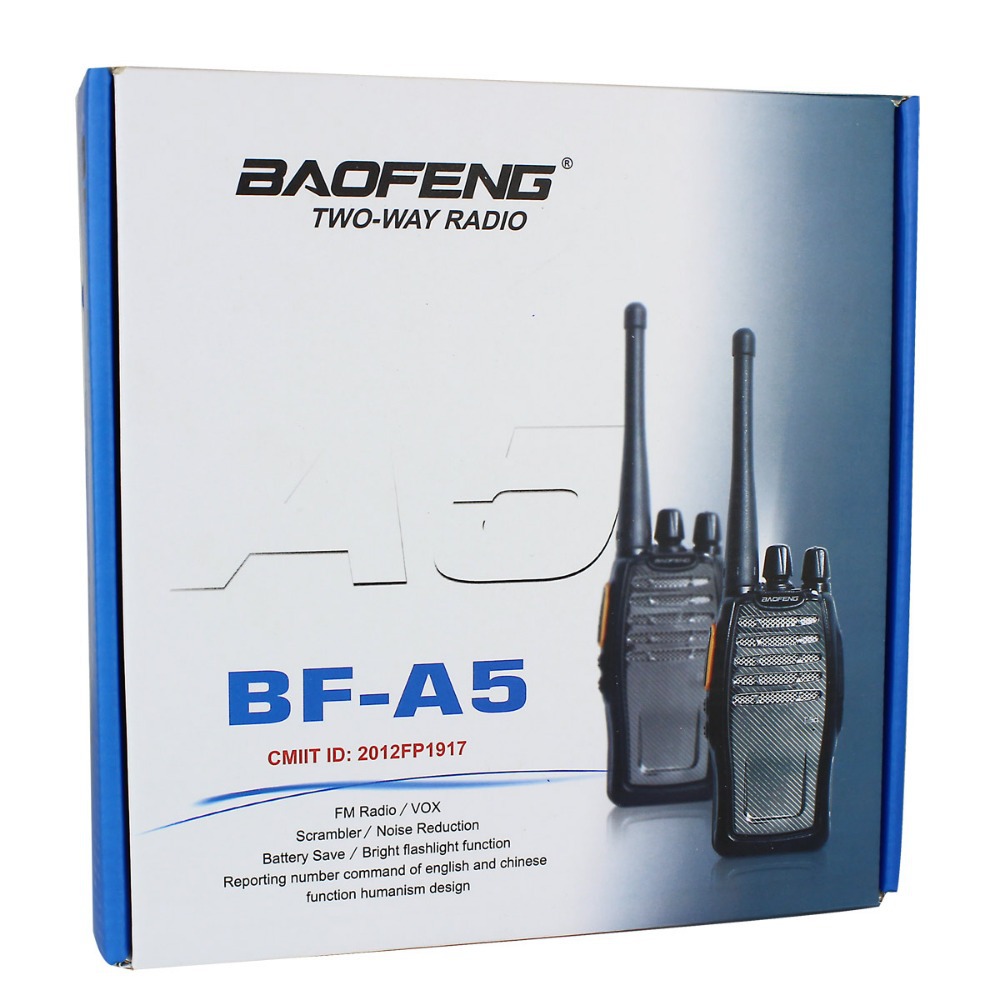 2 .  FM  Baofeng BF-A5 UHF 400 - 470   VOX     A1079A