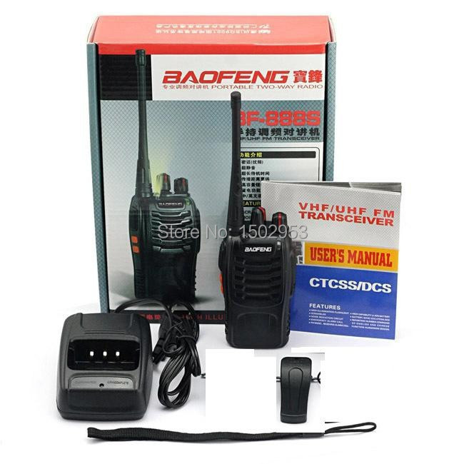 Free Shipping Baofeng BF 888S Walkie Talkie Handheld Portable Radio Two way Radio Interphone 400 470MHz