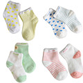 10 Pieces lot 5Pairs Cotton New Born Baby Socks Short Socks Girls and Boys