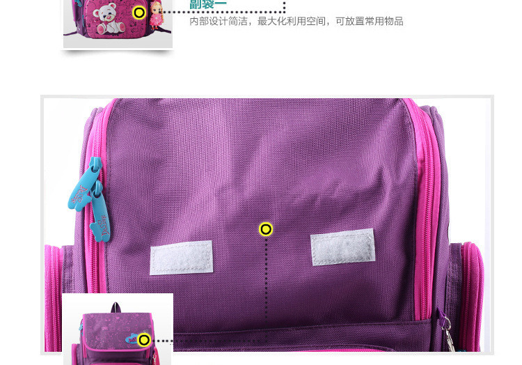 Butterfly School Bags Orthopedic Backpack (25)