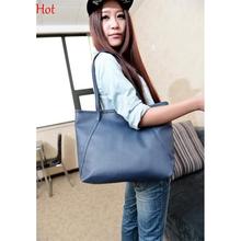 New Fashion Women Bags Leather Handbags Vintage Totes Shoulder Bag Black Red Blue Casual Handbag Simple Messenger Bags SV017809