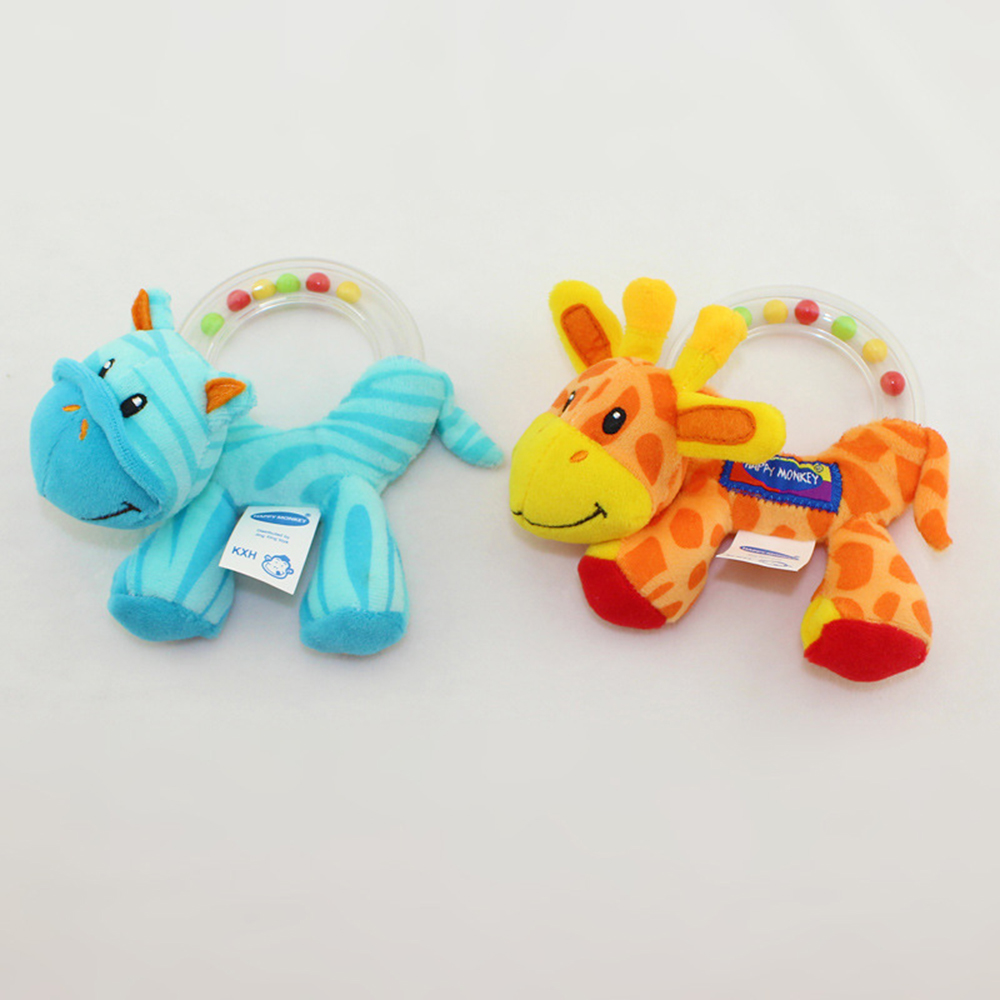 0 12 months baby toy cute giraffe zebra plush toy kids cloth christmas bags
