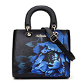 2016 Flap Flower Women Handbags PU Leather Shoulder Bag For Female Designer Printing Ladies Hand bag