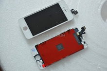 White LCD Screen Assmelby Front Touch Screen Digitizer Display for iPhone 5 5G Mobile Phone LCDs