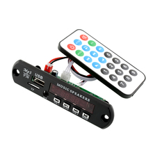 Black Remote SD MP3 Player ZTV-M011 Remote Controller Module FM USB 2.0 3.5mm out jack Free Shipping