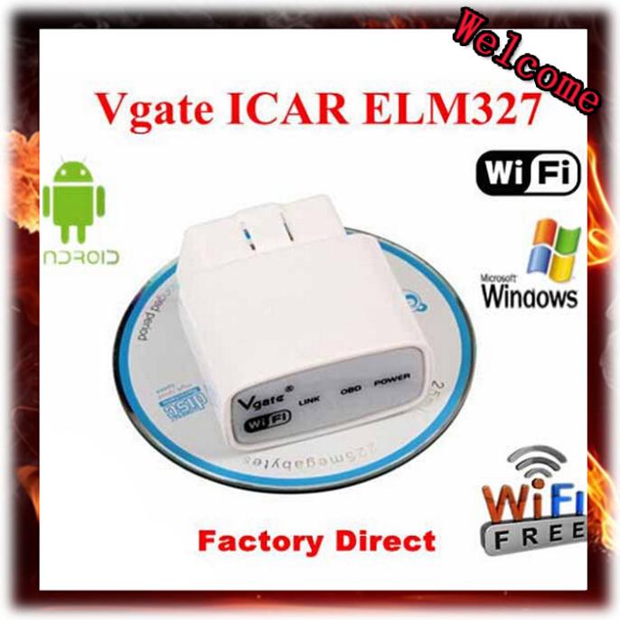 Elm327 wi-fi Vgate  ELM327  327 wi-fi OBDII OBD2  Android 