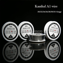 Kanthal a1 Wire Resistance Twist Wire 24 26 28 30 32 Gauge 30FEET 10m per Spool Kanthal Wire A1 for RDA DIY Atomizer