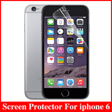 3pc Front 3pc Back Transparent Clear Glossy Anti Glare font b Mobile b font Phone font