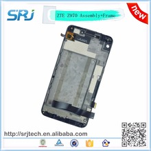 Original LCD Display Matirx+ Touch Screen Digitizer For ZTE Zmax Z970 Glass Sensor Frame Assembly Replacement Parts 100% Tested