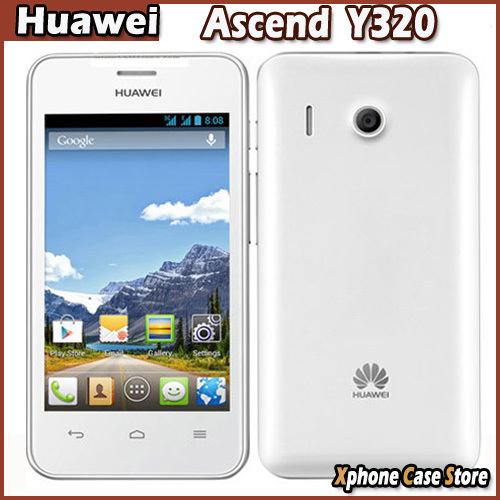 4 0 Original Huawei Ascend Y320 MTK6572 1 0GHz Dual Core Mobile Phone Android 2 3