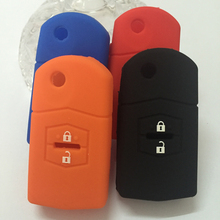 Silicone Key Cases Cover Fit For Mazda 3 Mazda 2 Mazda 6 2003 2004 2005 2006