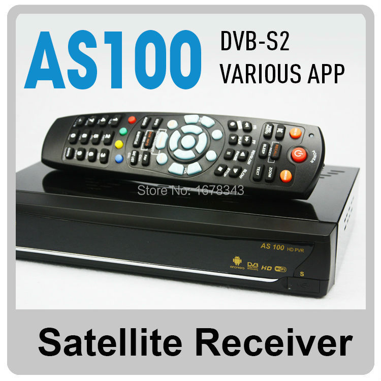 2pcs Free Shipping Original S-AS100 Android Box +DVB-S2 Satellite Receiver Support cccam/mgcam/newcam Youtube Youpron