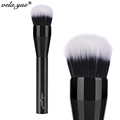 vela yue Domed Stippling Brush Duo Fiber Versatile Makeup Brush for Face Cheek Powder Foundation Bronzer