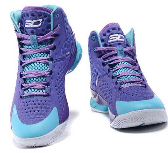 purple stephen curry shoes